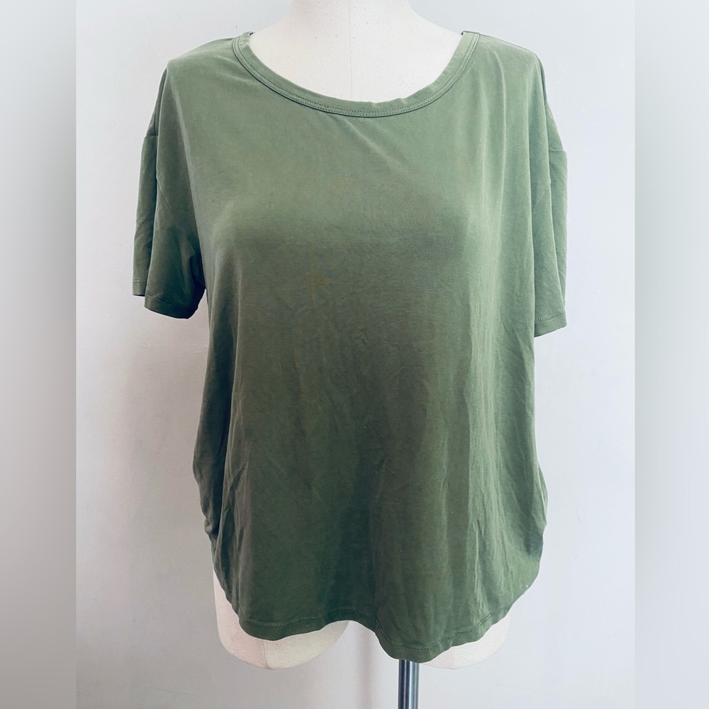 JoyLab Olive Green Short Sleeve Tee